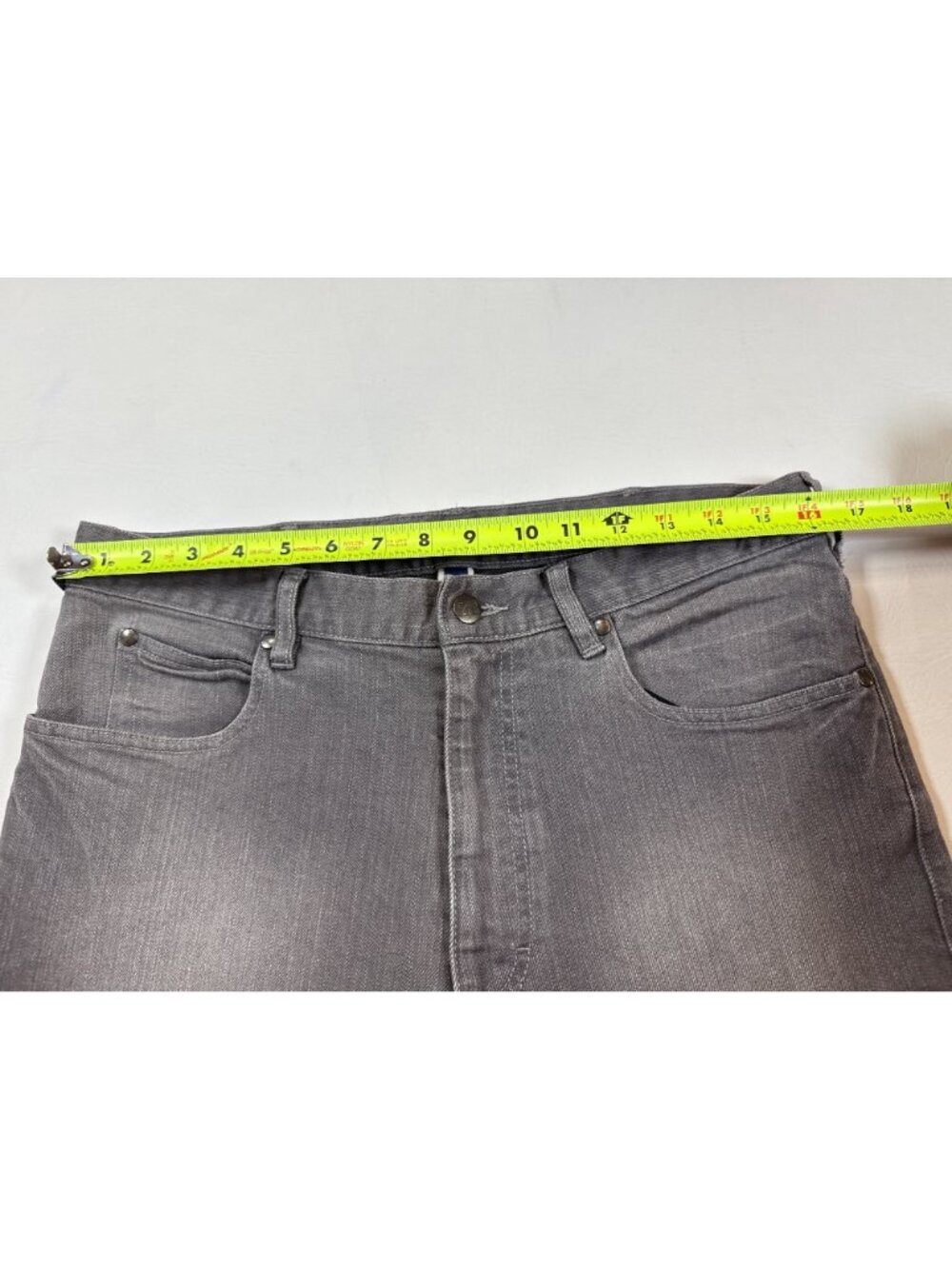 ZegnaSport Denim Project Gray Slim Fit Jeans Mens 34 98% Cotton (NN528) - Picture 3 of 10